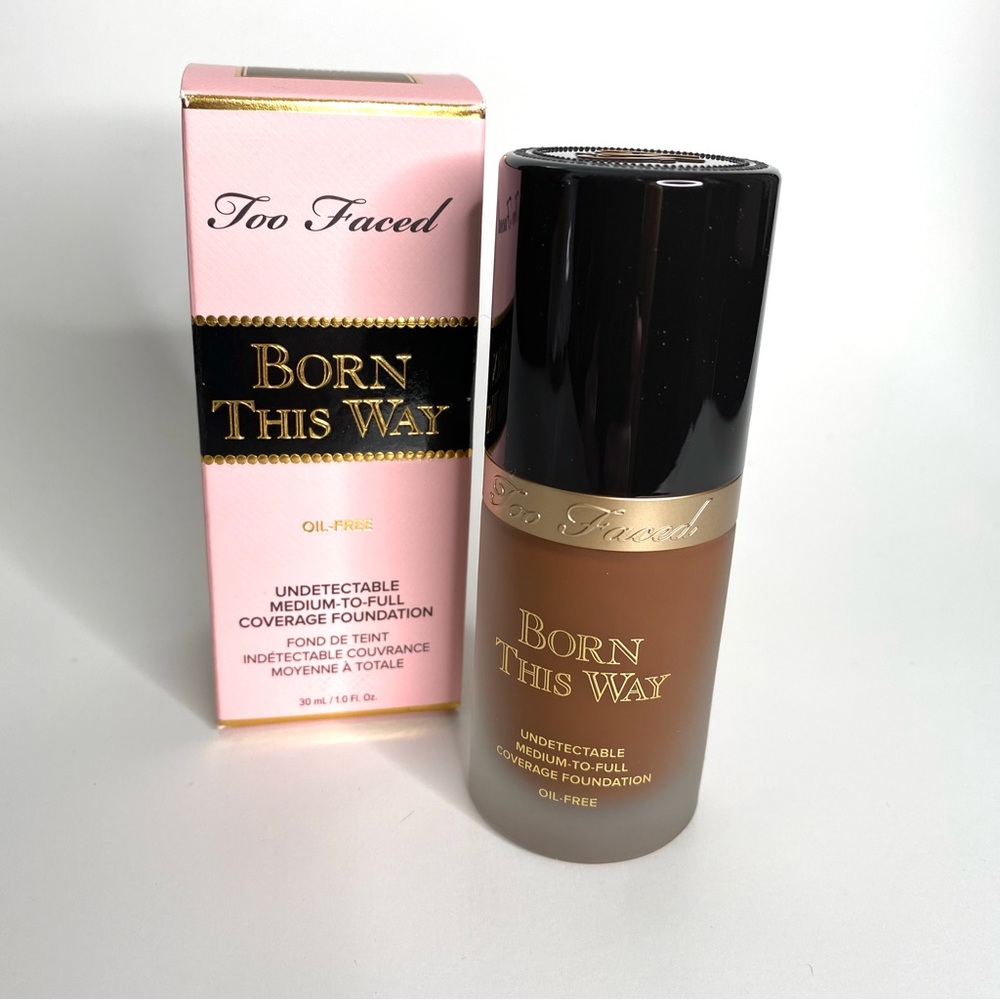 Too Faced Born This Way Natural Finish Longwear Liquid Foundation in Truffle NWT